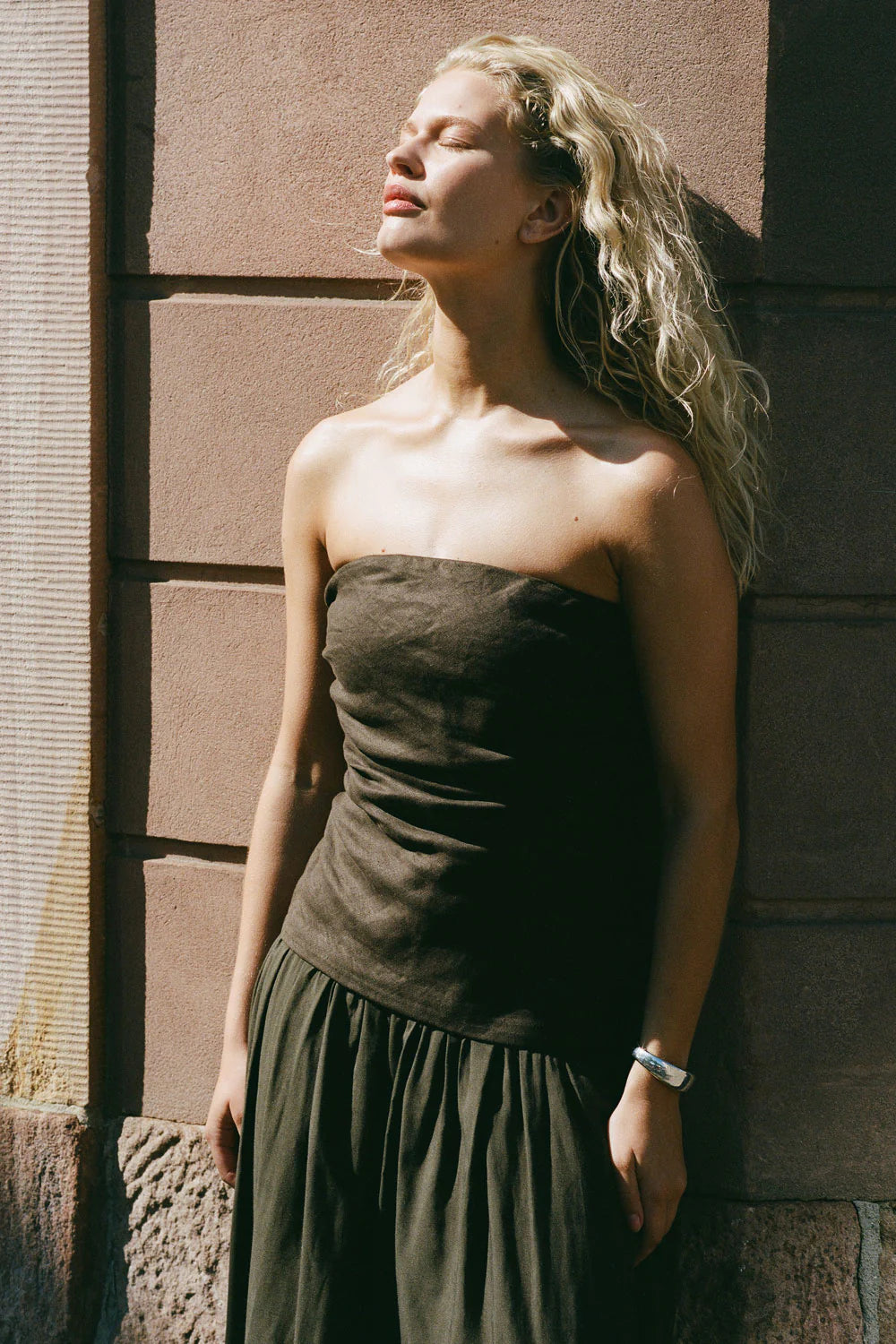 Hedy maxi dress, forest