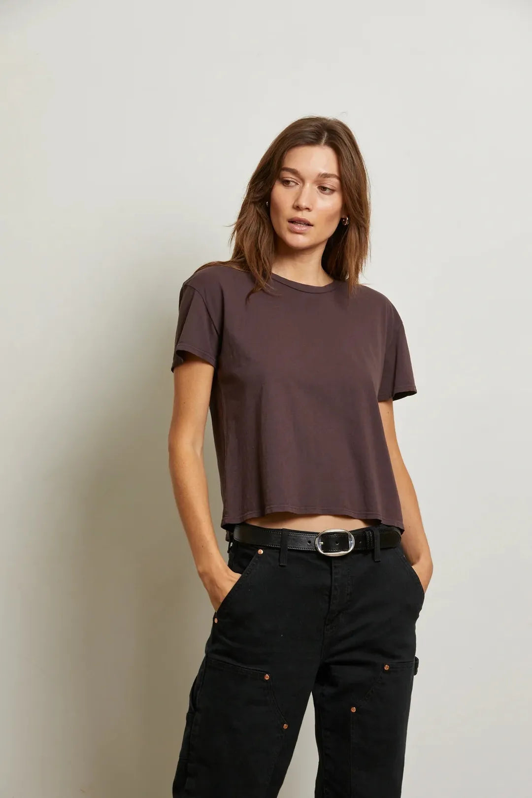 Harley tee, cocoa