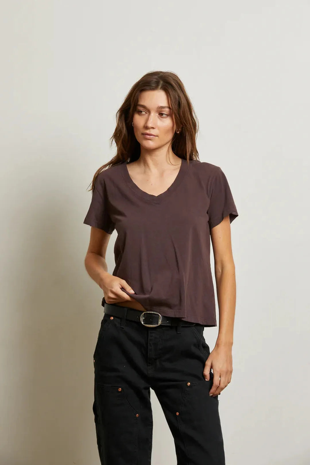 Hendrix tee, cocoa