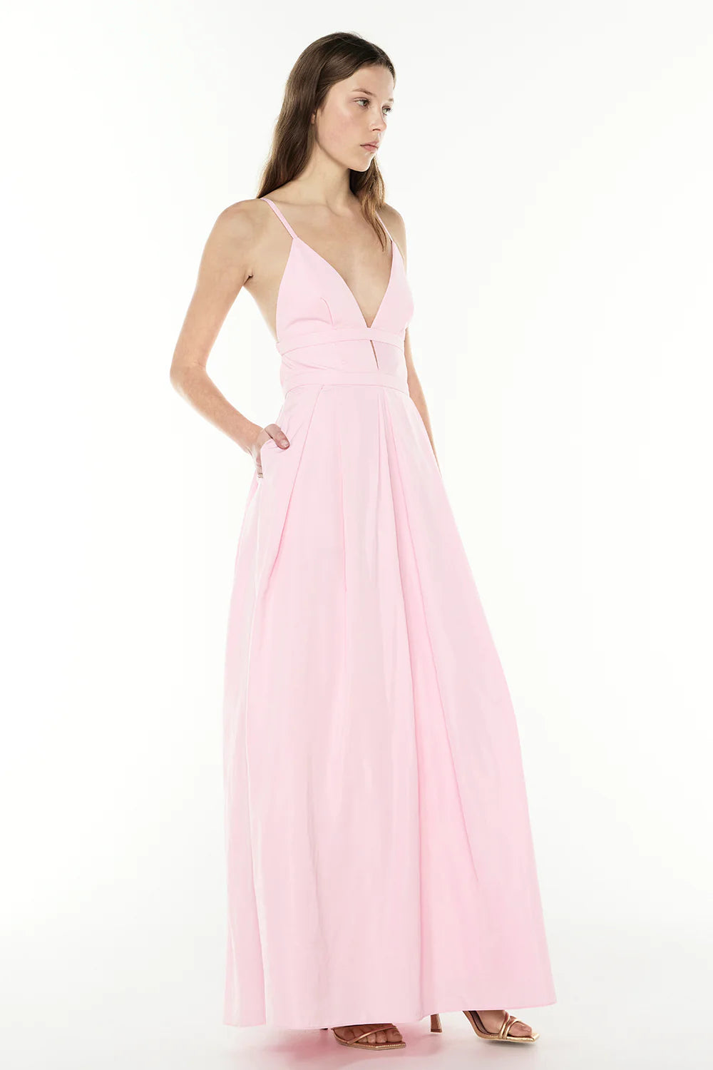 Valentina gown, pink