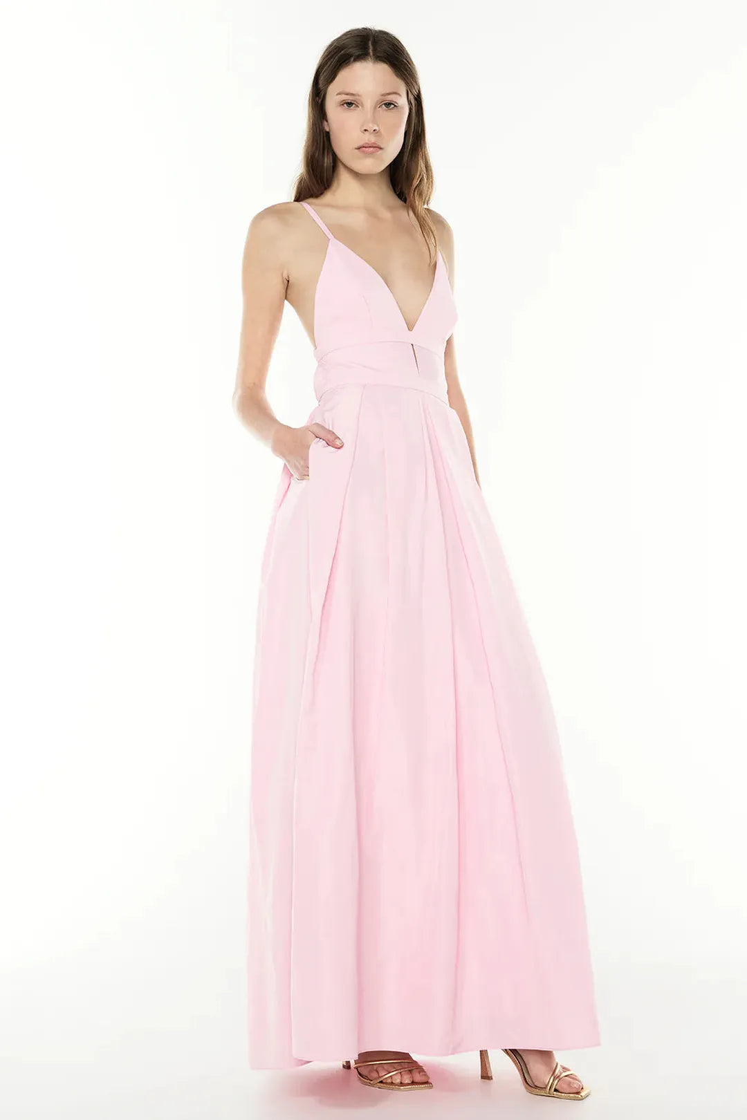 Valentina gown, pink