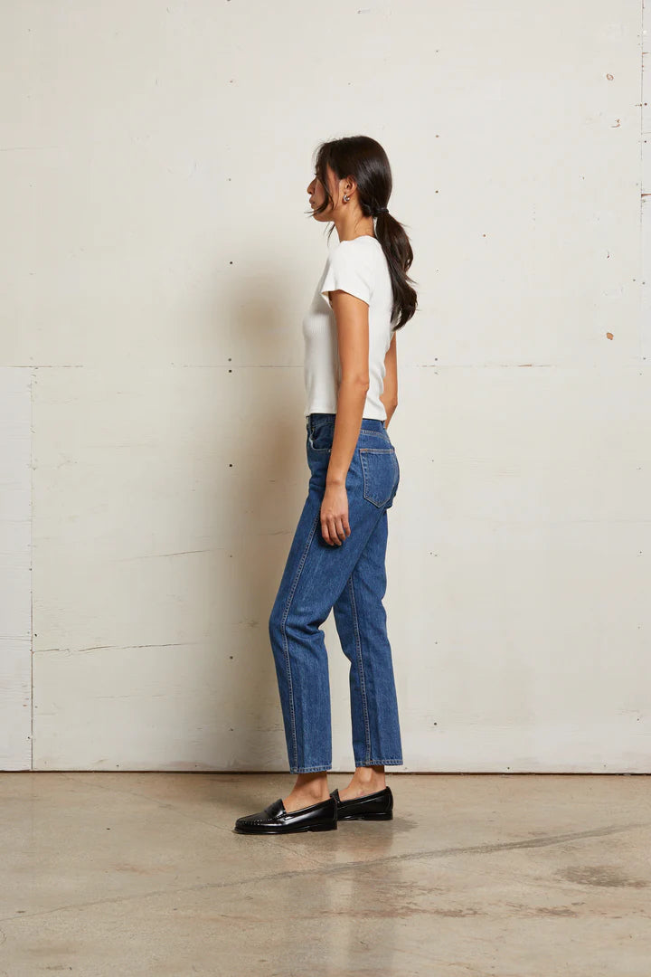 Gabby rib tee, sugar