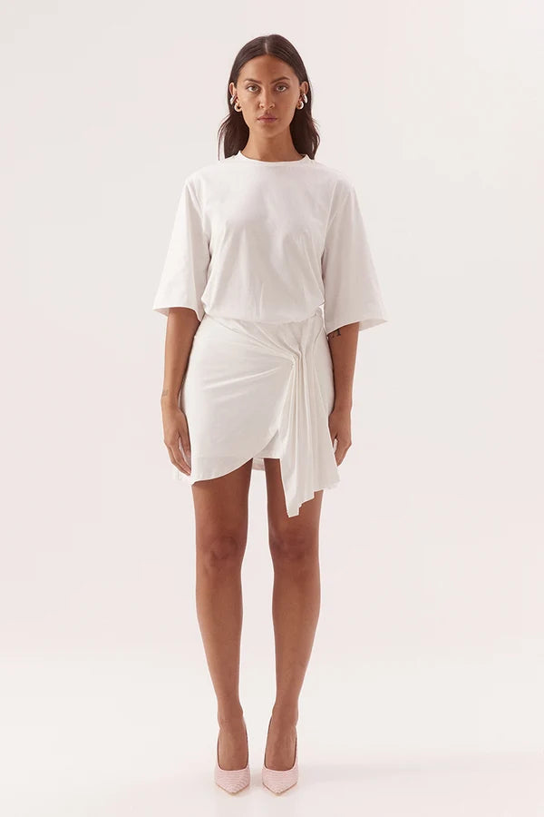 Sohvi tee dress, chalk