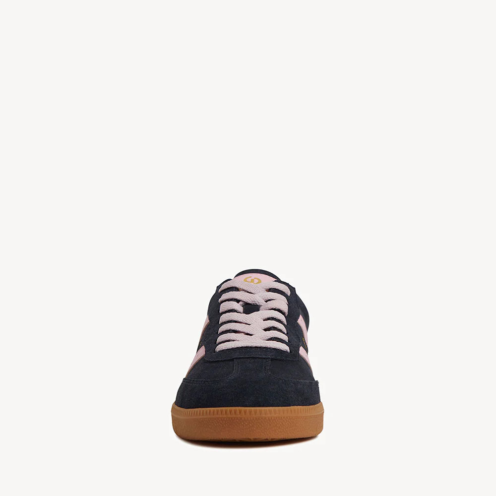 2001 parallel sneaker, navy/pink