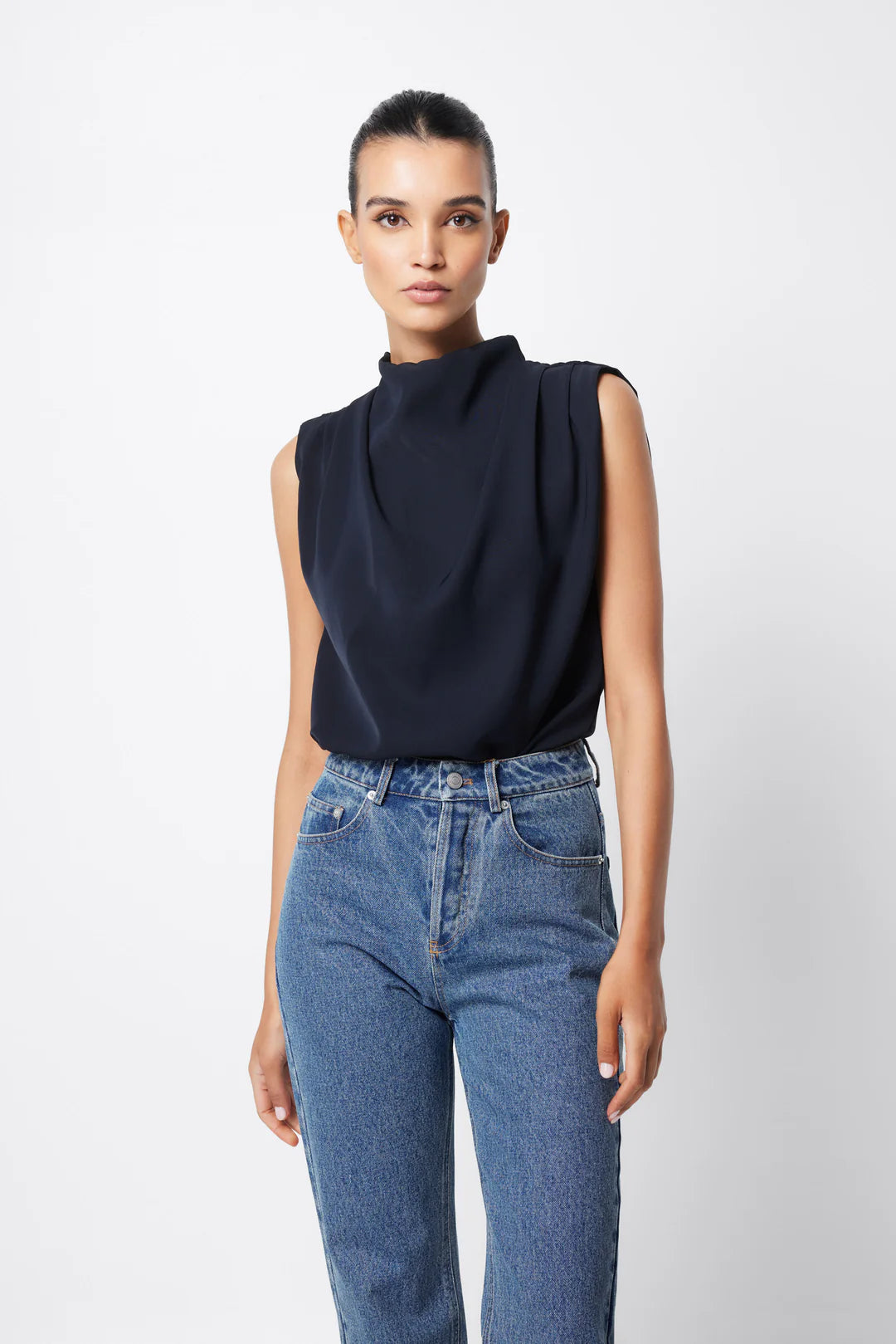 The Dare To Dream Top, navy
