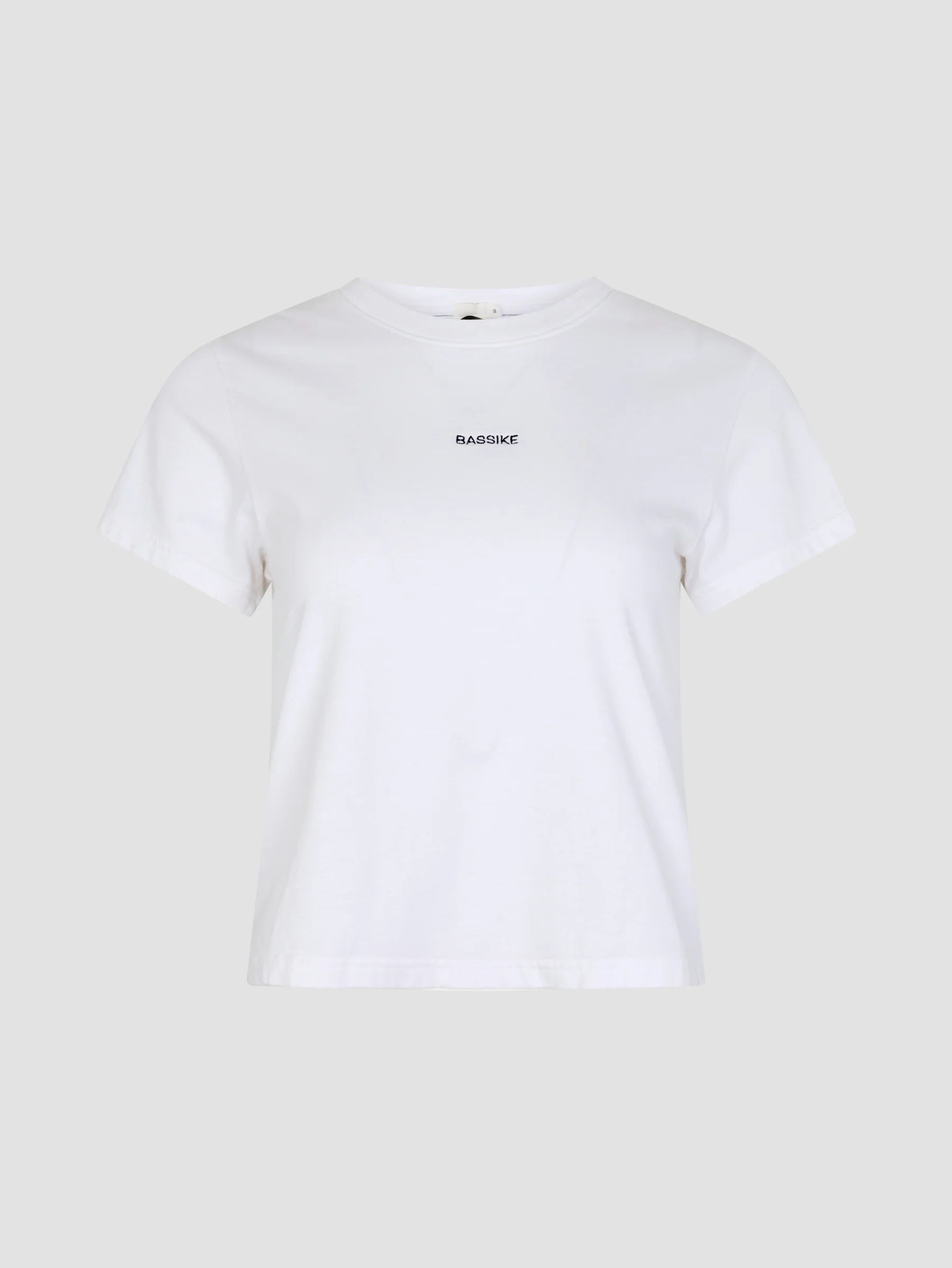 embroidered baby tshirt, white