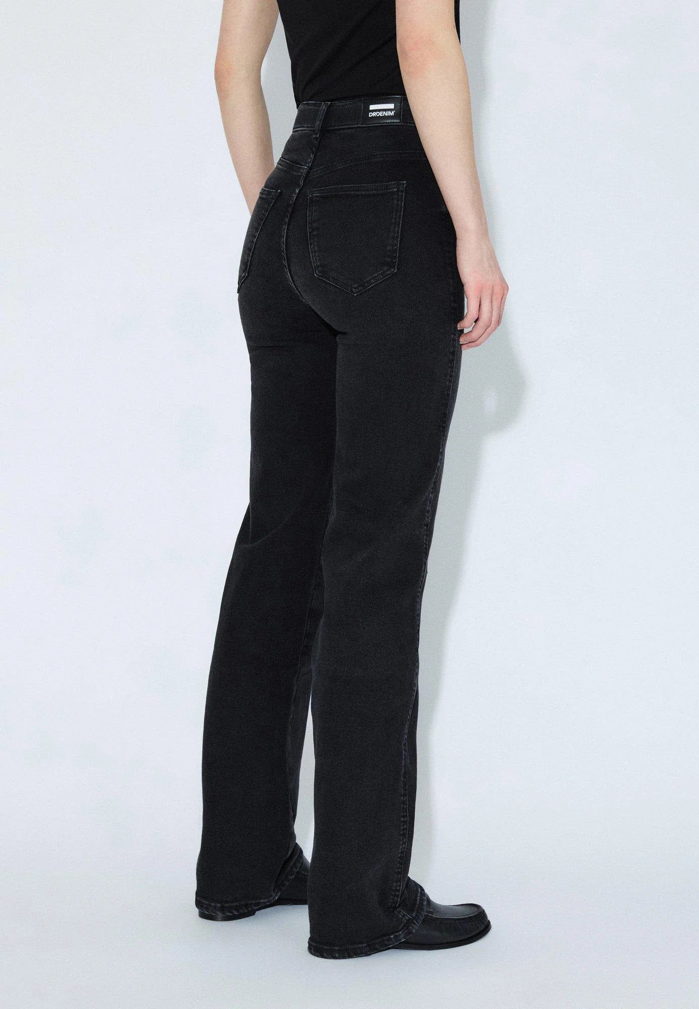 Moxy straight jeans, black mist