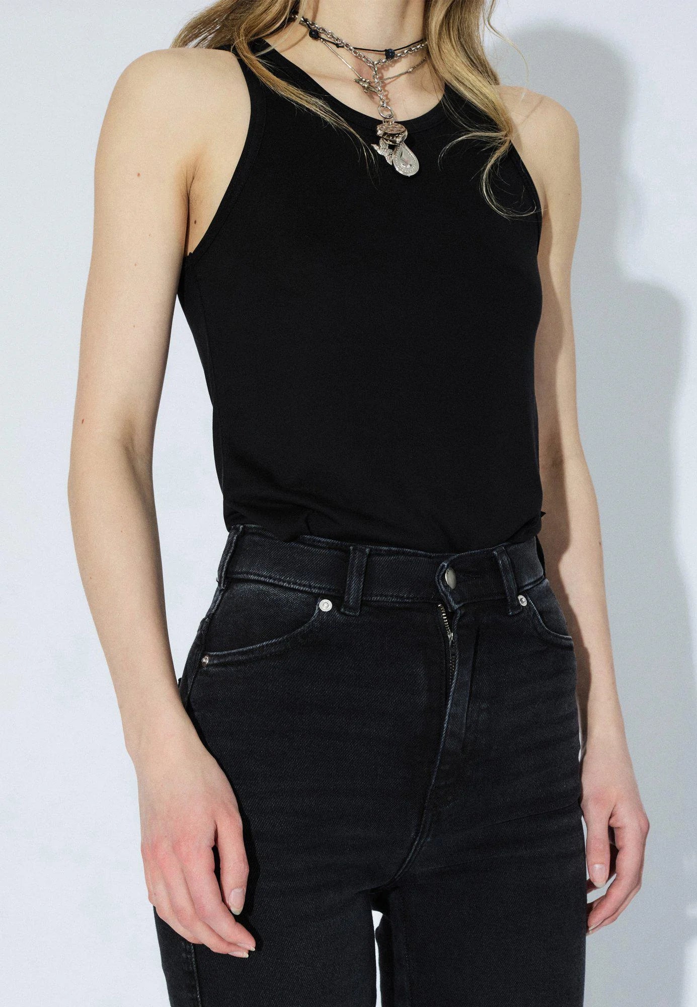 Moxy straight jeans, black mist