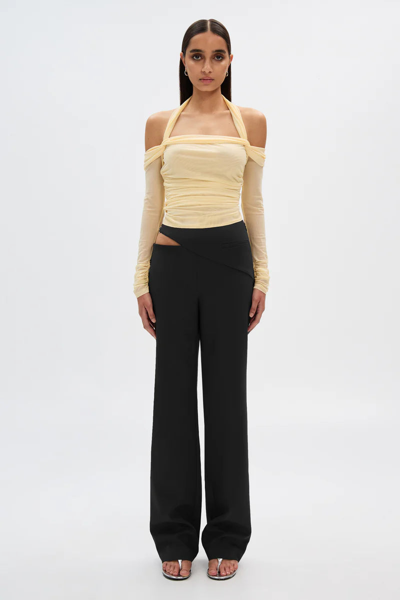 The sonnet mesh top, butter