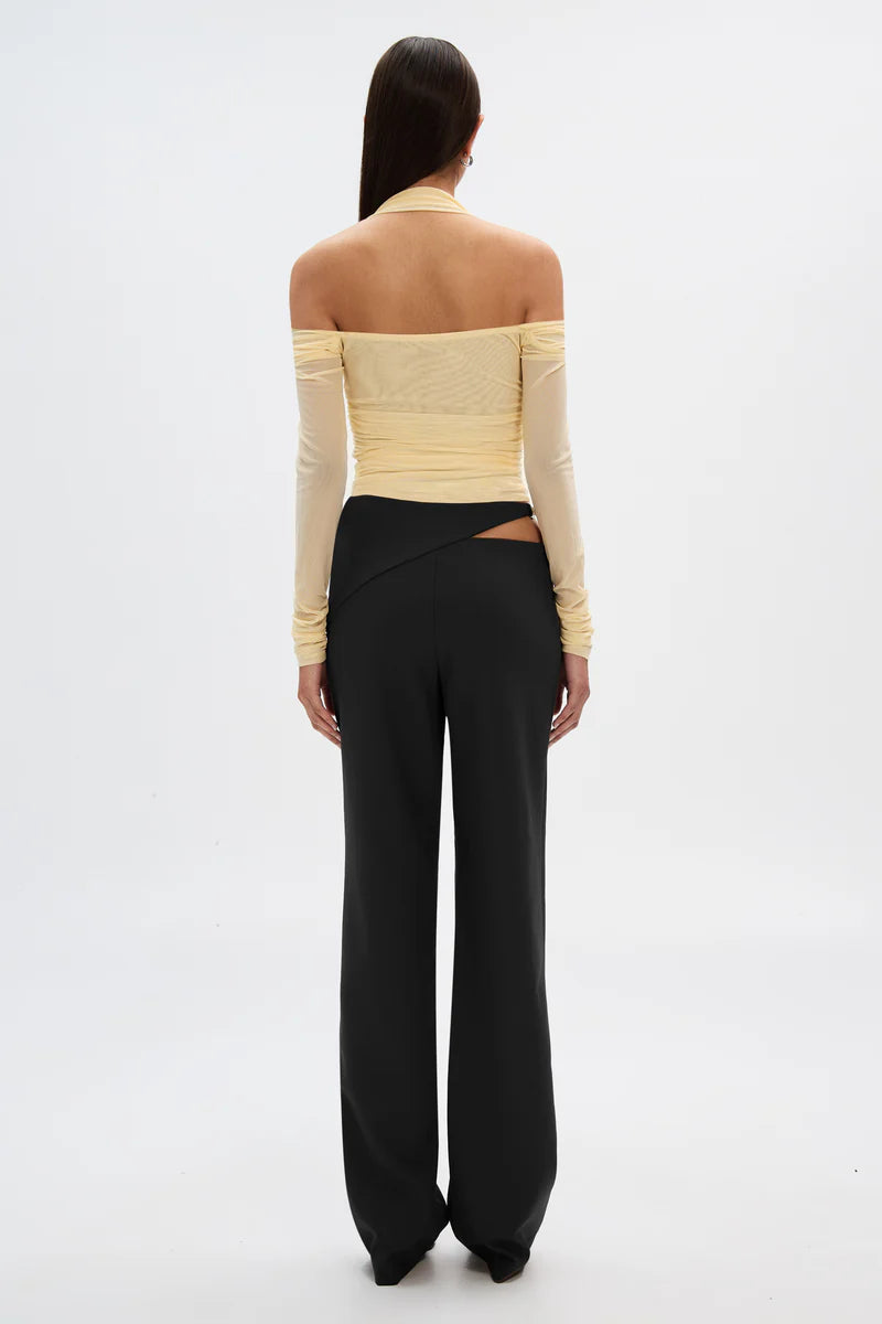 The sonnet mesh top, butter