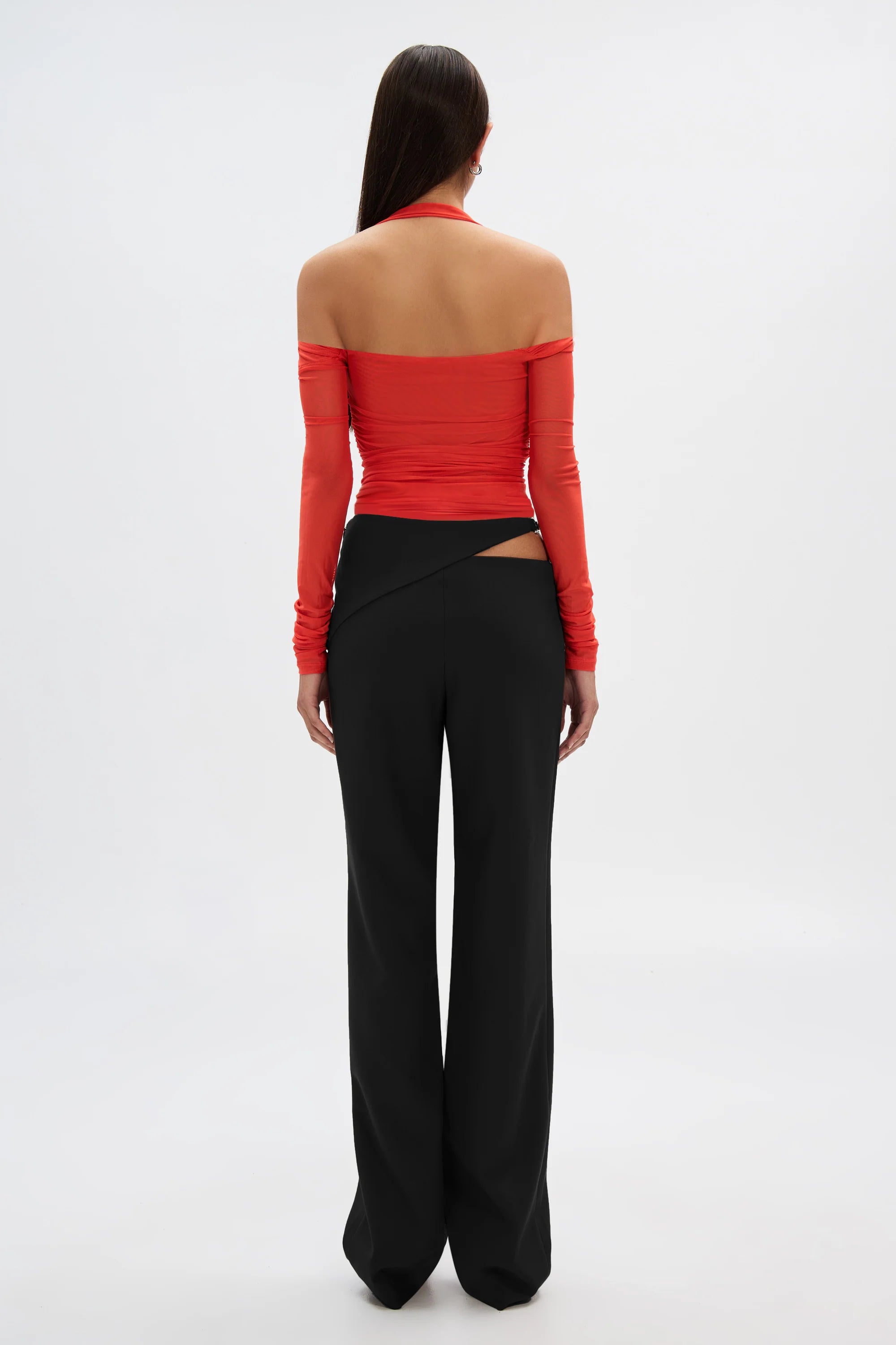 the sonnet mesh top, grenadine