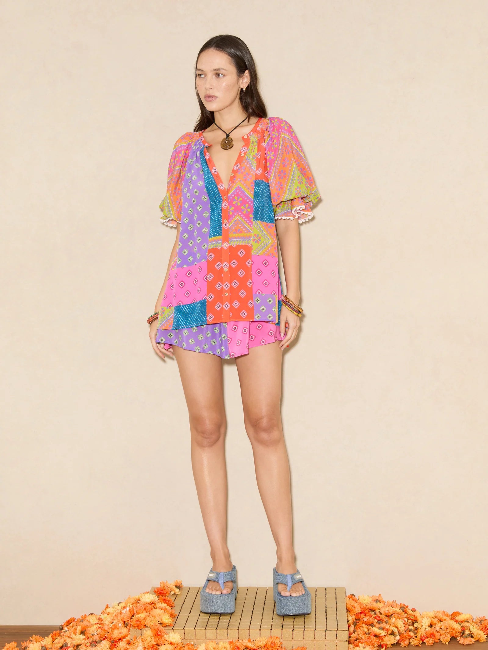 Rani silk ss blouse