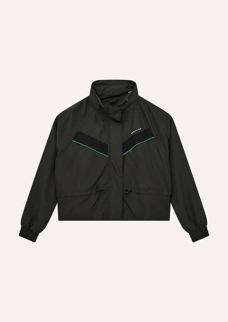 Shelter jacket, caviar