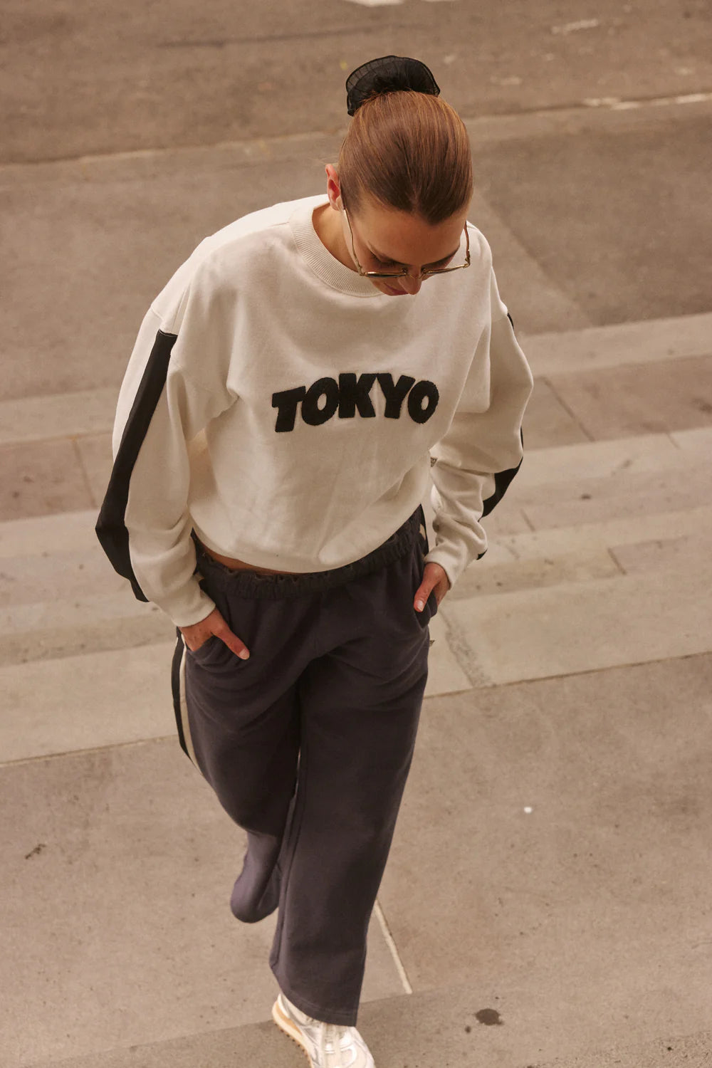 Parisienne trackpant, noir
