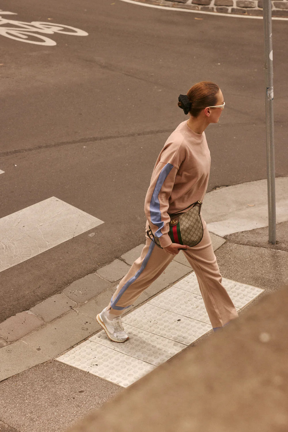 Maya knit pant, nougat
