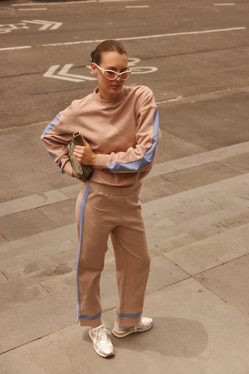 Maya knit pant, nougat