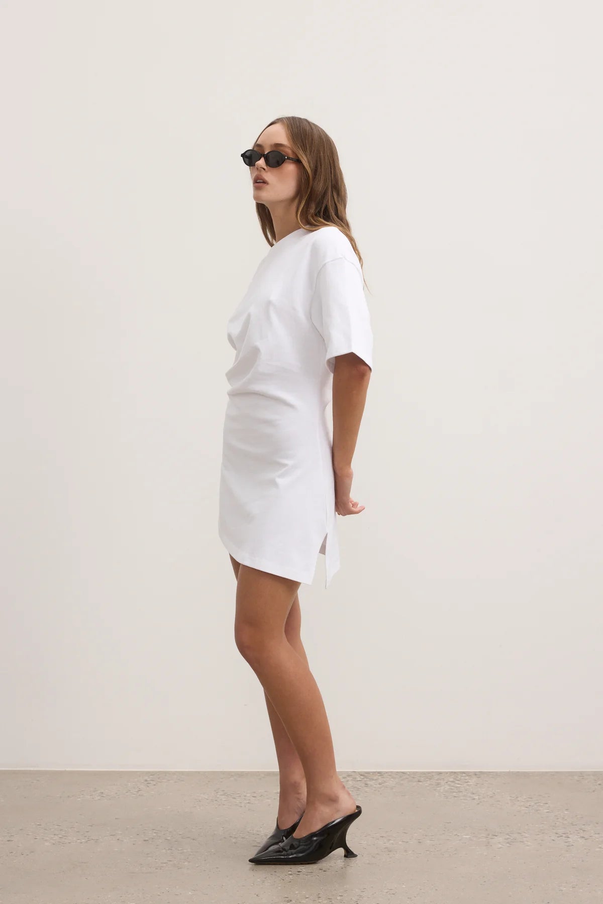 Joanna dress, white