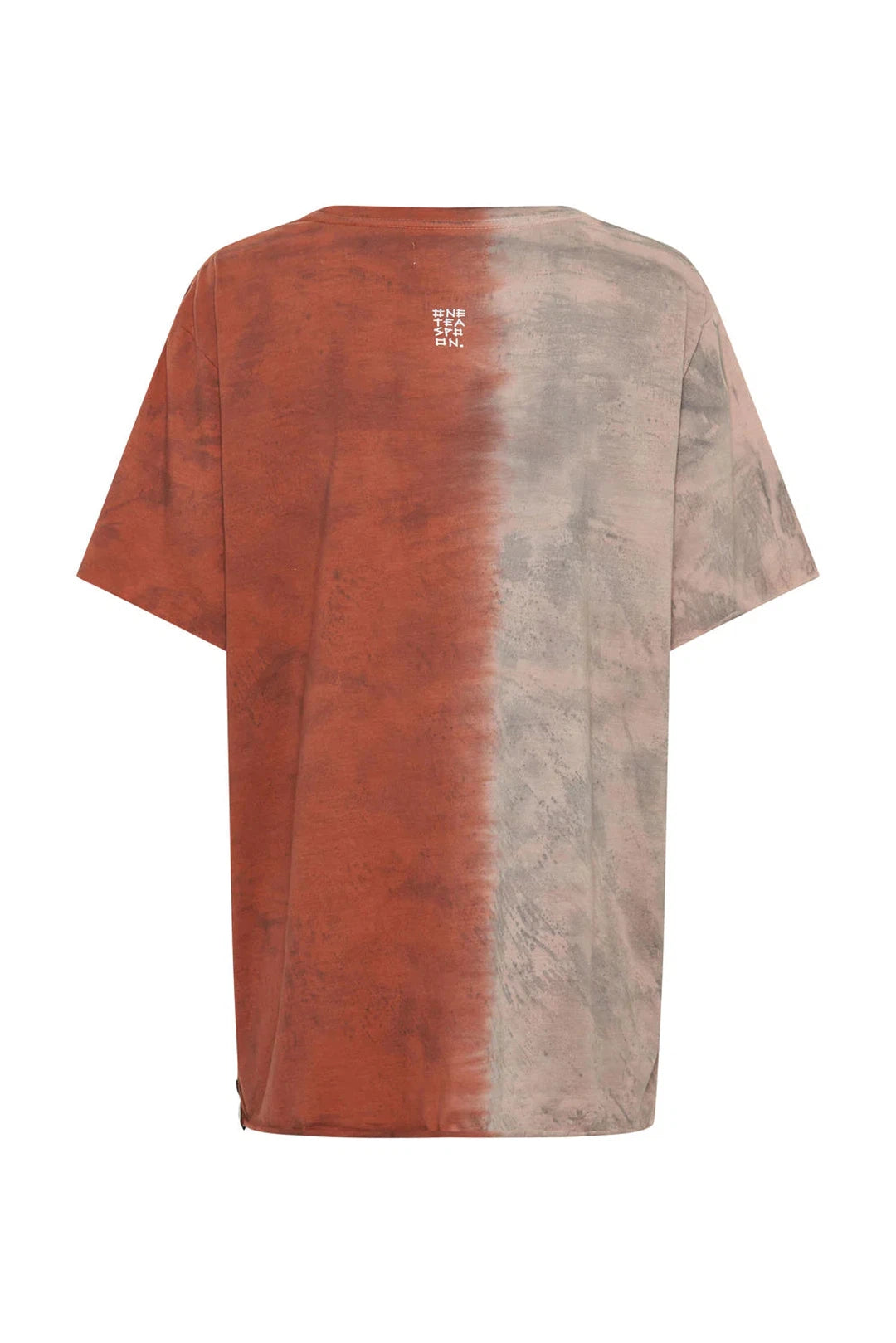 Good vibes only oversized hand dyed tee