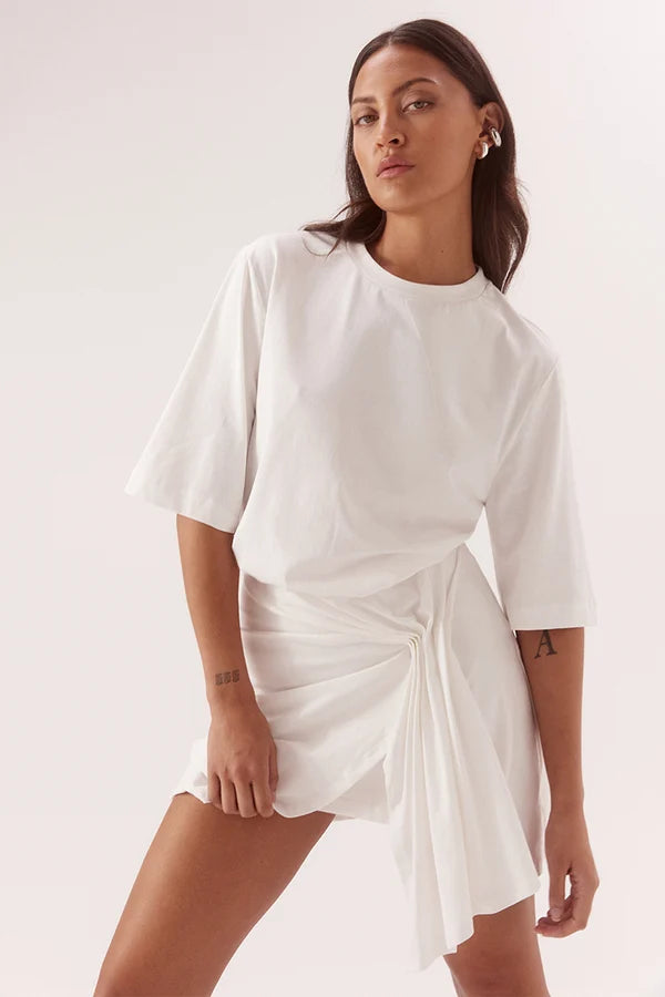 Sohvi tee dress, chalk