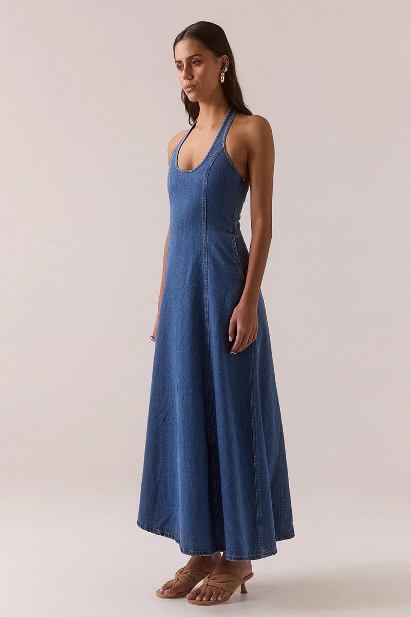Elodie dress, classic blue