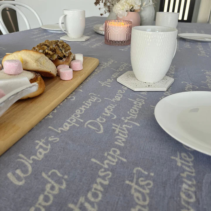 Conversation tablecloth, dream