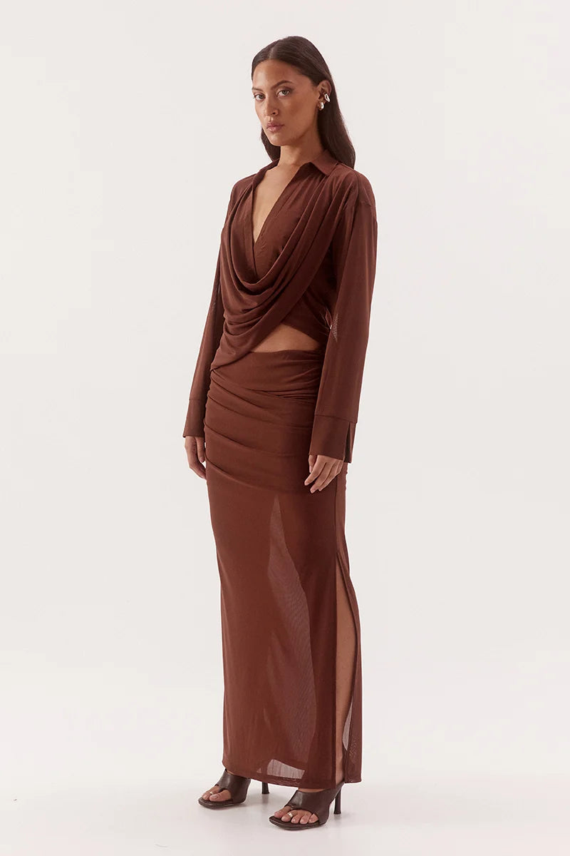 Selen skirt, mocha