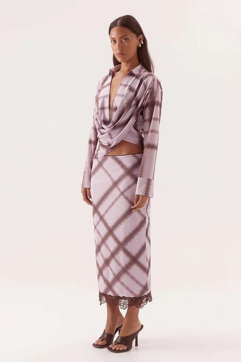 Ashti shirt, plaid