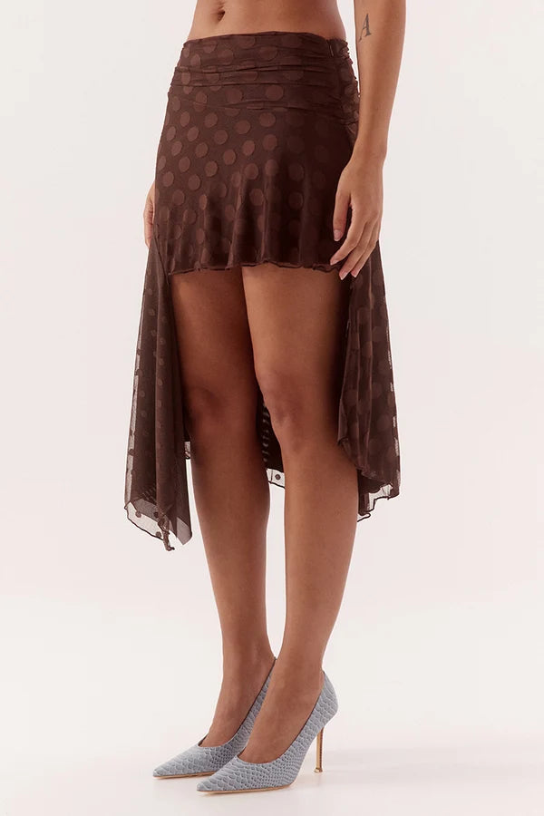 Blyth skirt, chocolate