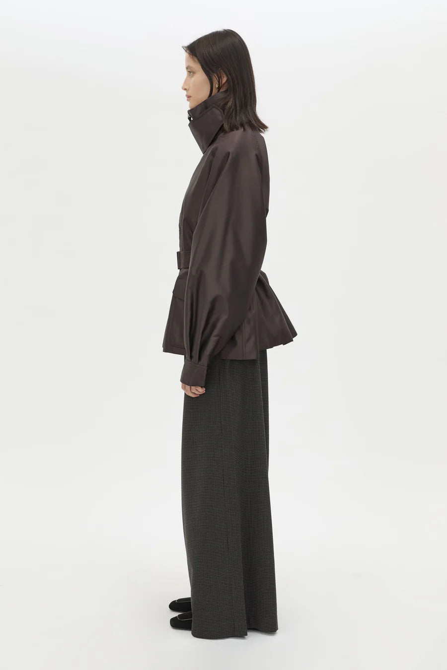 Drea puffer jacket, espresso