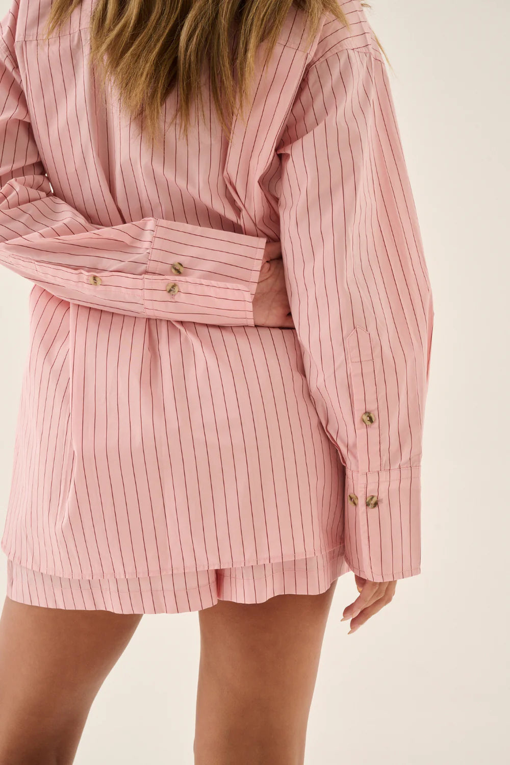 Ajja pocket shirt, blush pink