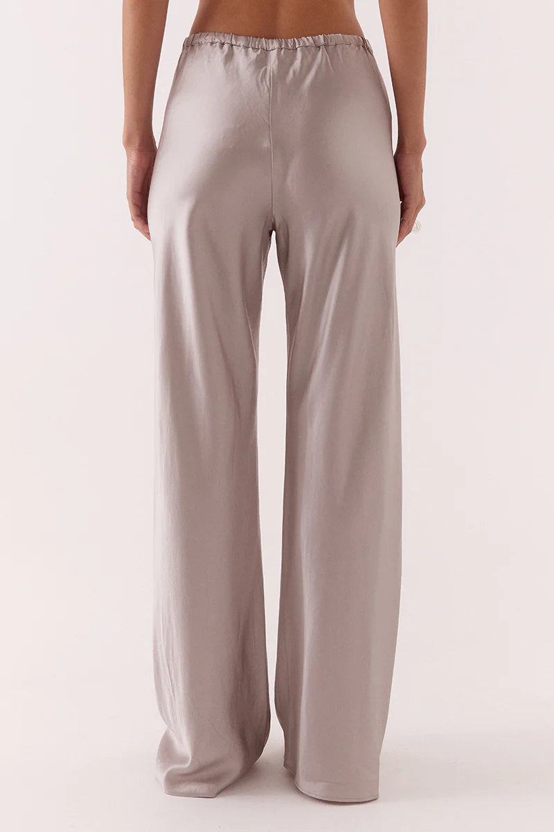 Blake bias pant, silver