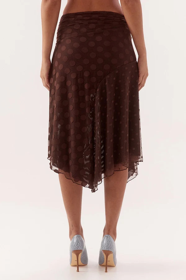 Blyth skirt, chocolate