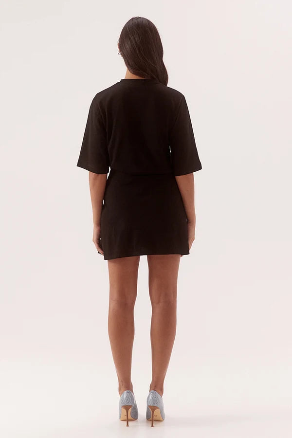 Sohvi tee dress, black