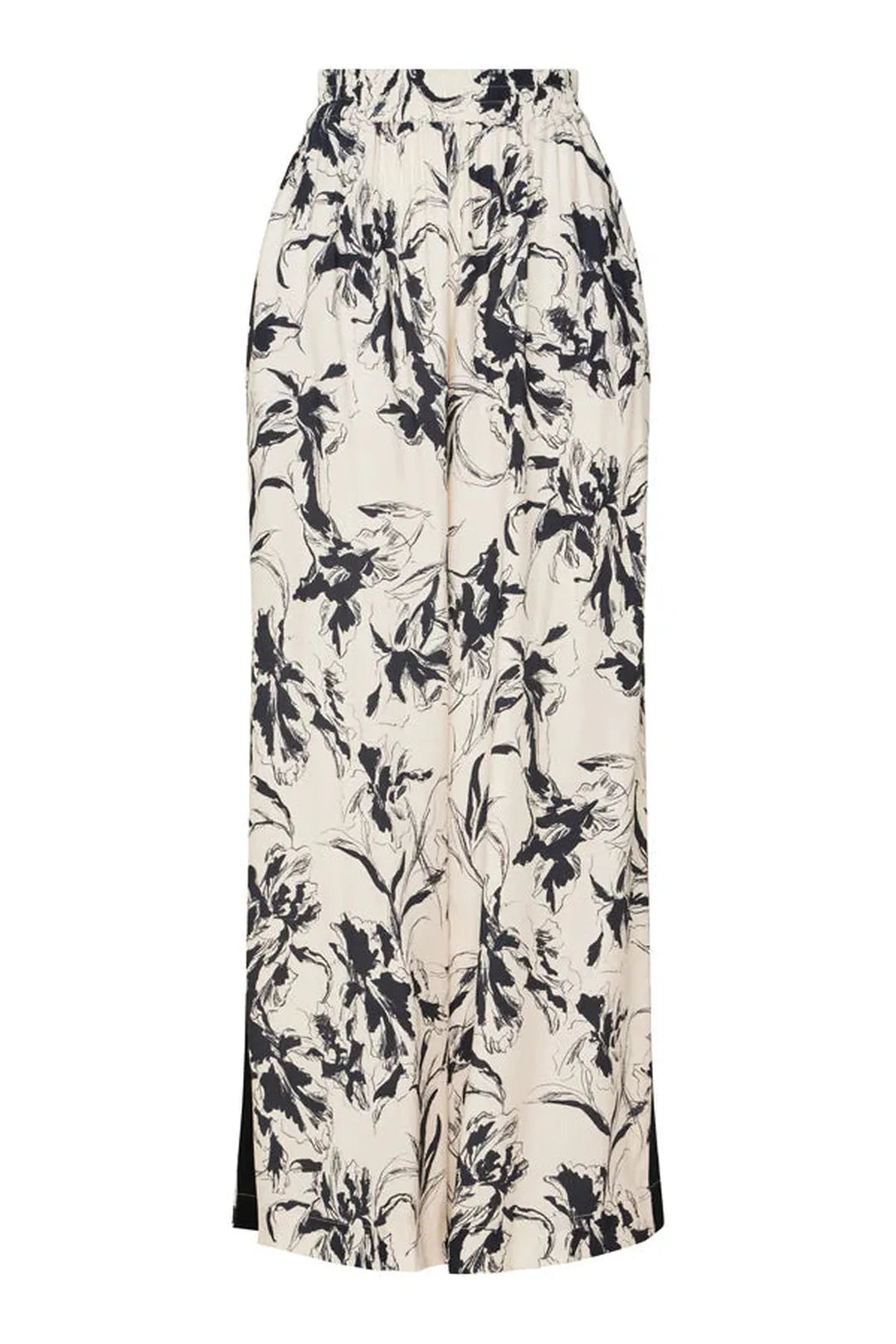 lis wide leg pants, lis print