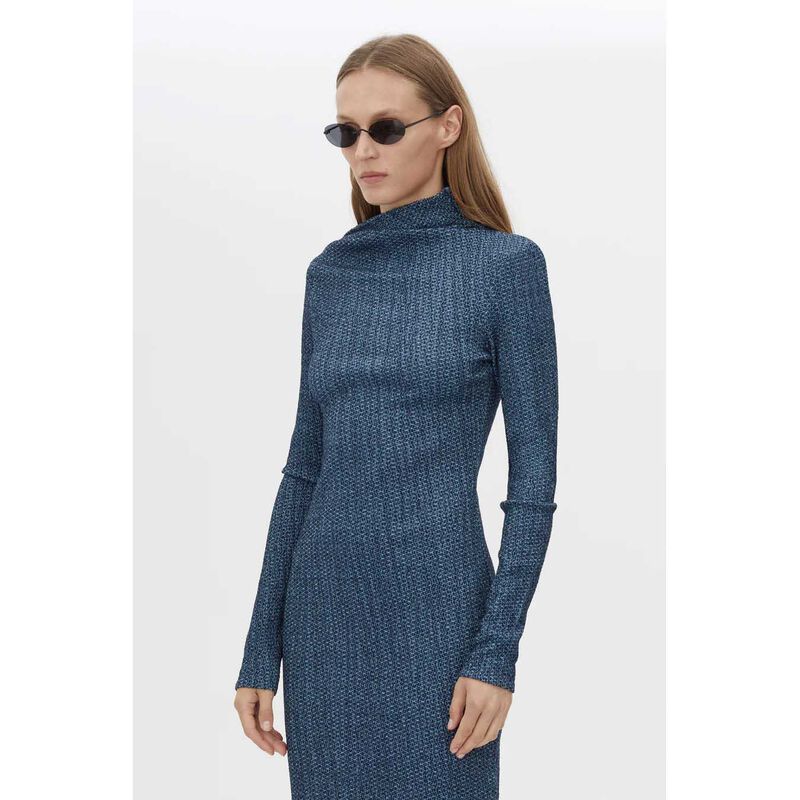 Orsa midi dress, navy