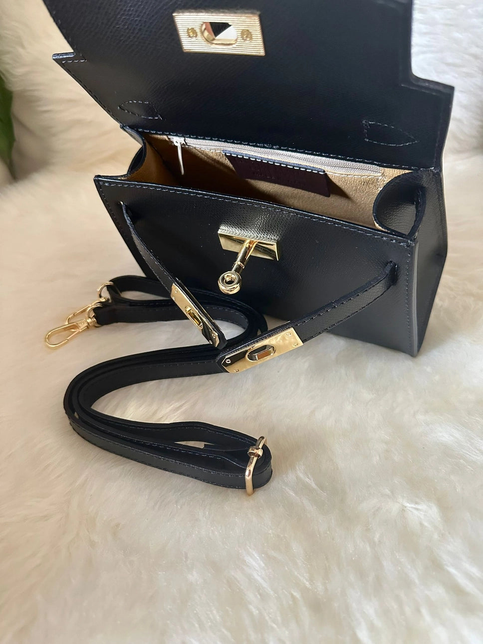 Mini Kay genuine leather bag