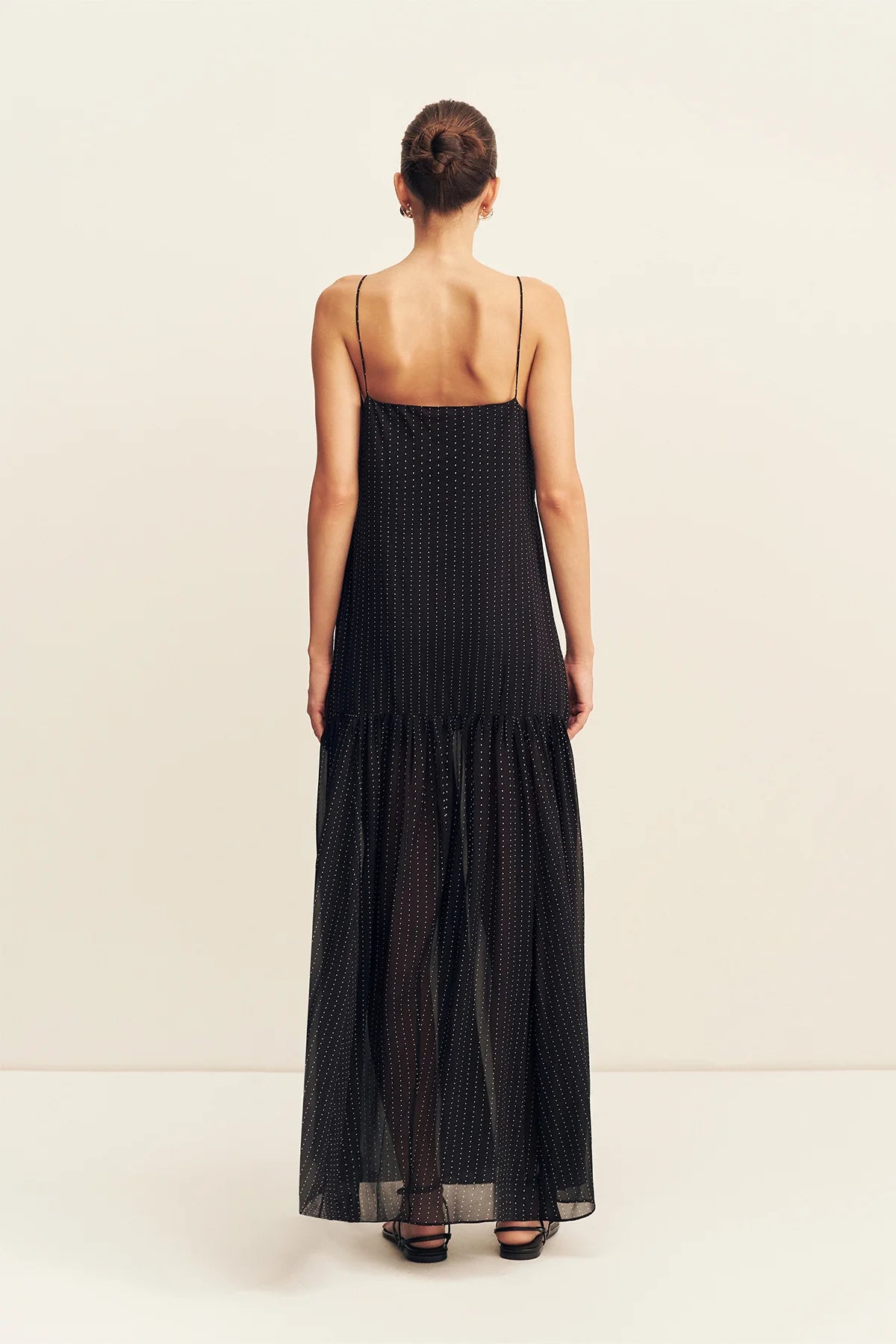 Irving polka dot maxi dress