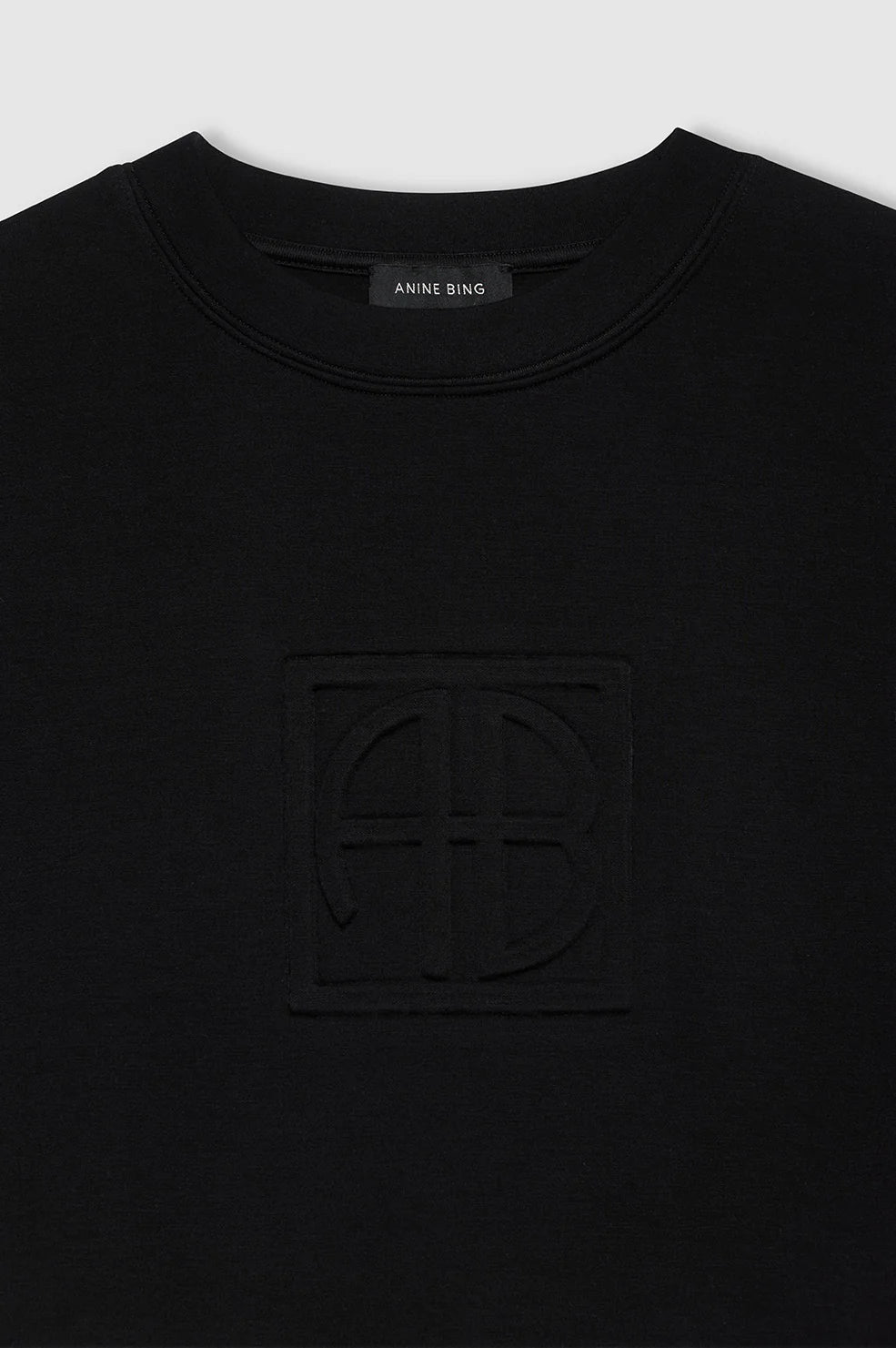 Alto sweatshirt, framed monogram black