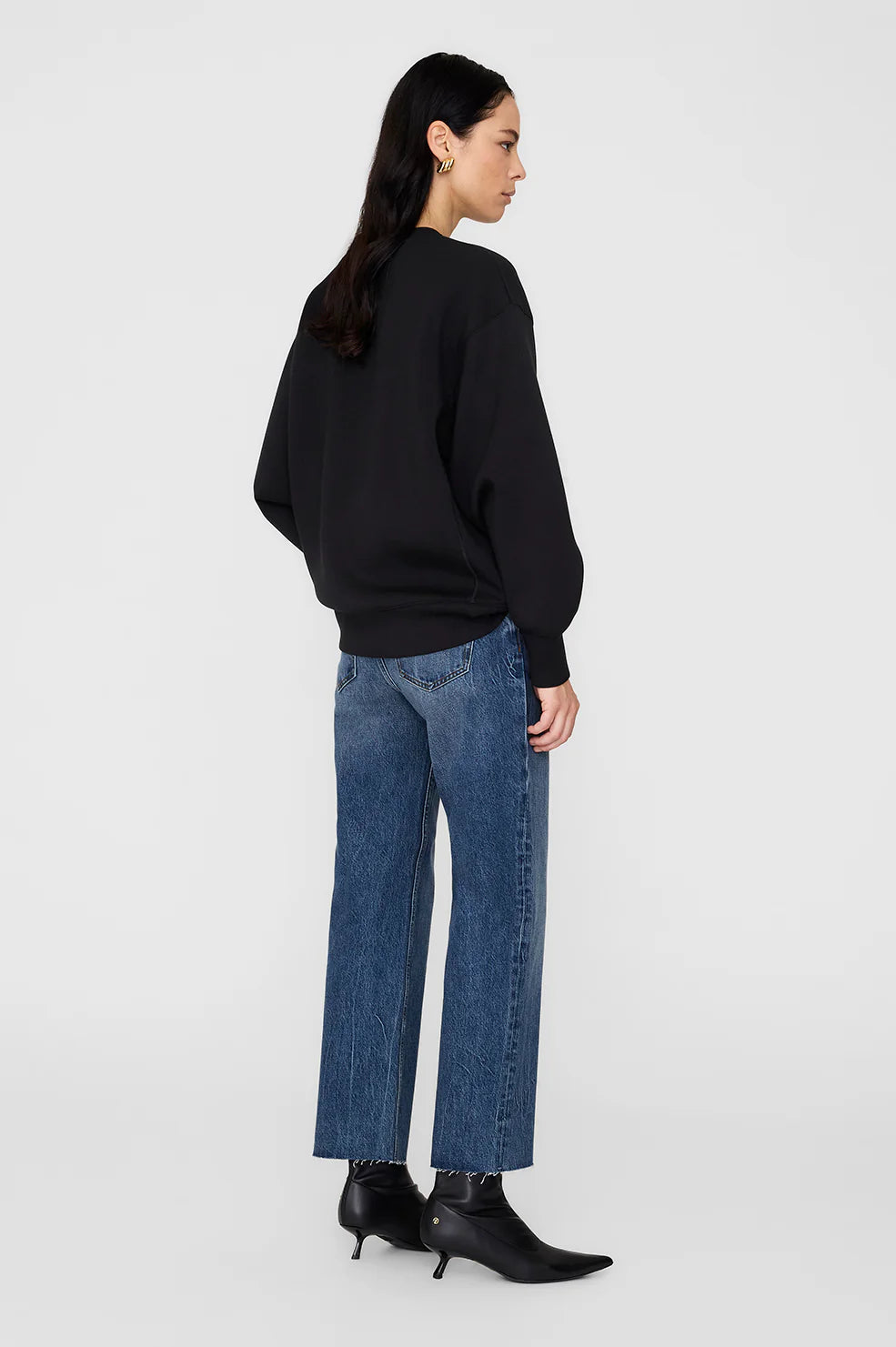 Alto sweatshirt, framed monogram black