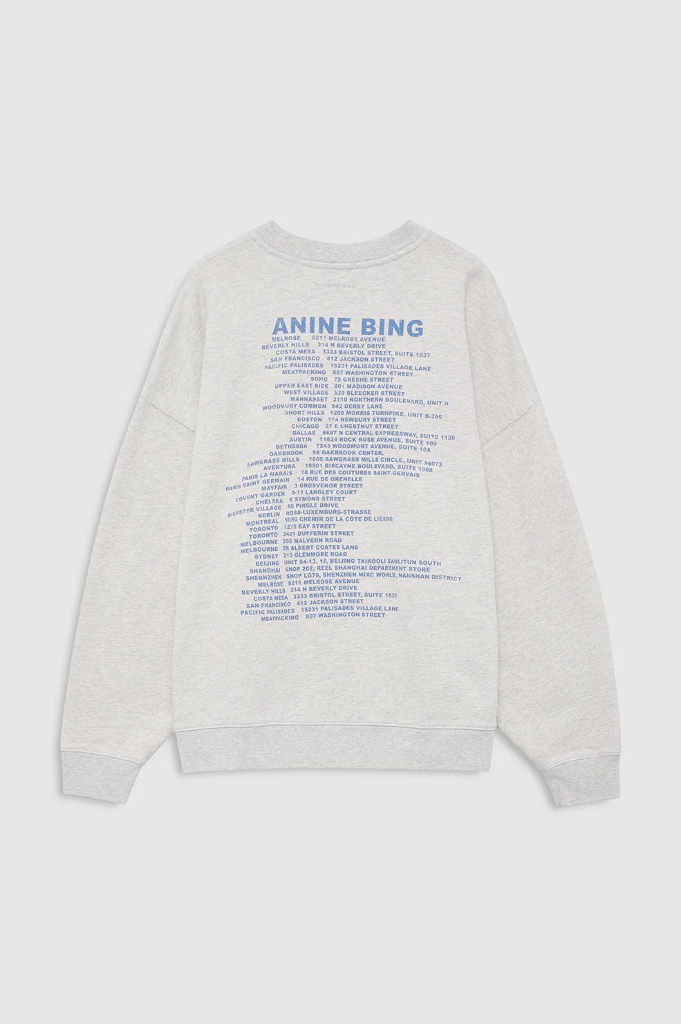 Miles sweatshirt waves, heather grey