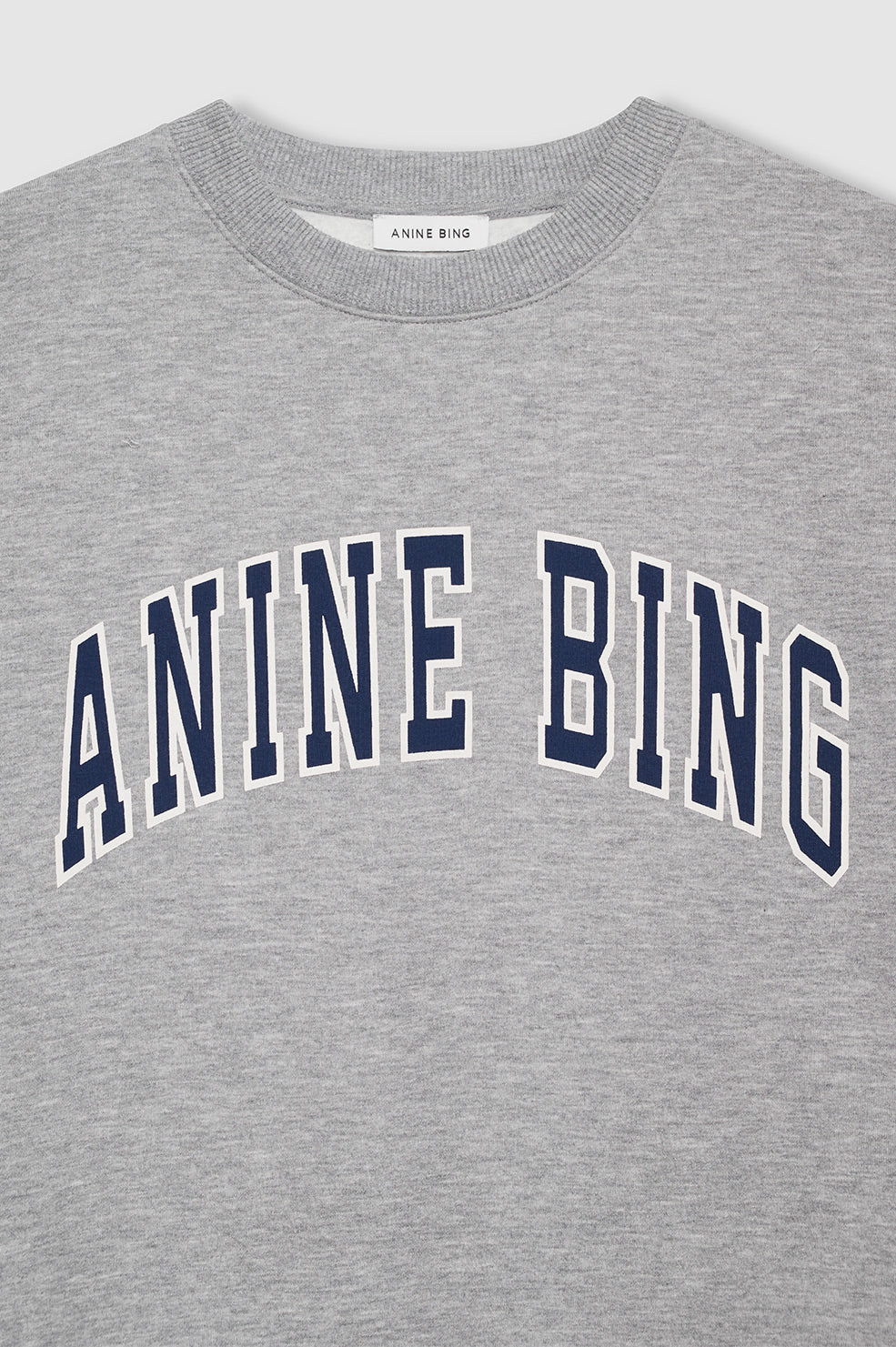 Spencer sweatshirt Anine Bing, med heather grey