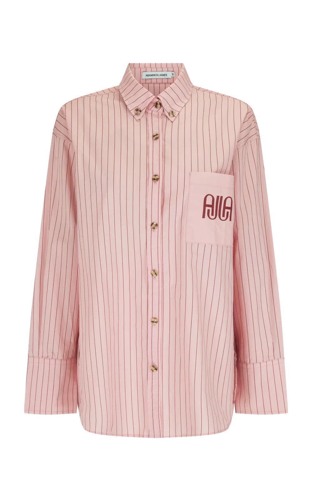 Ajja pocket shirt, blush pink
