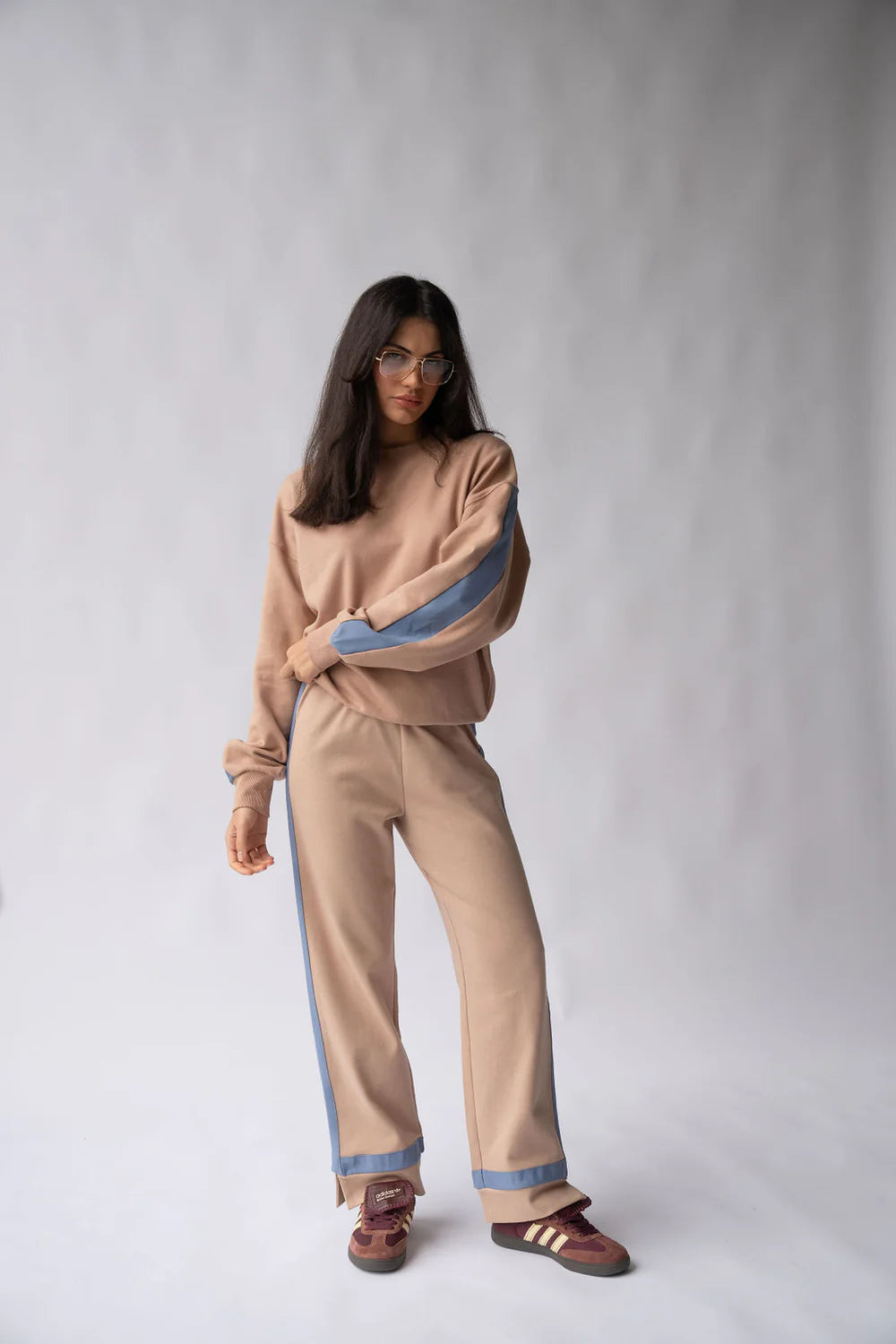 Maya knit pant, nougat