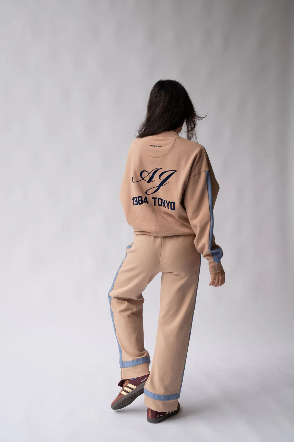 Maya knit pant, nougat