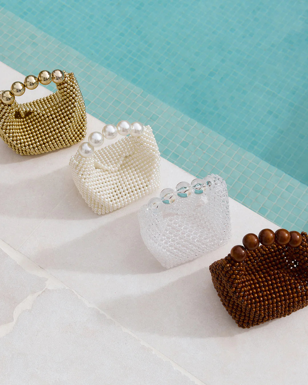 Yasmin bag, pearl