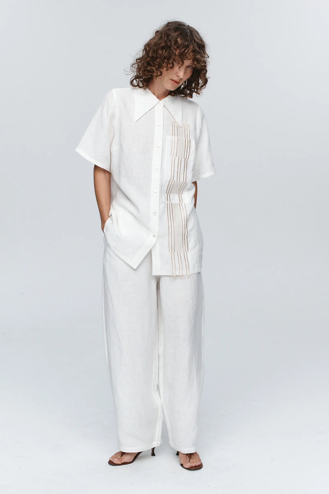 Atticus shirt, Ivory