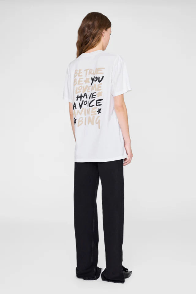 Walker tee empowerment, Ivory