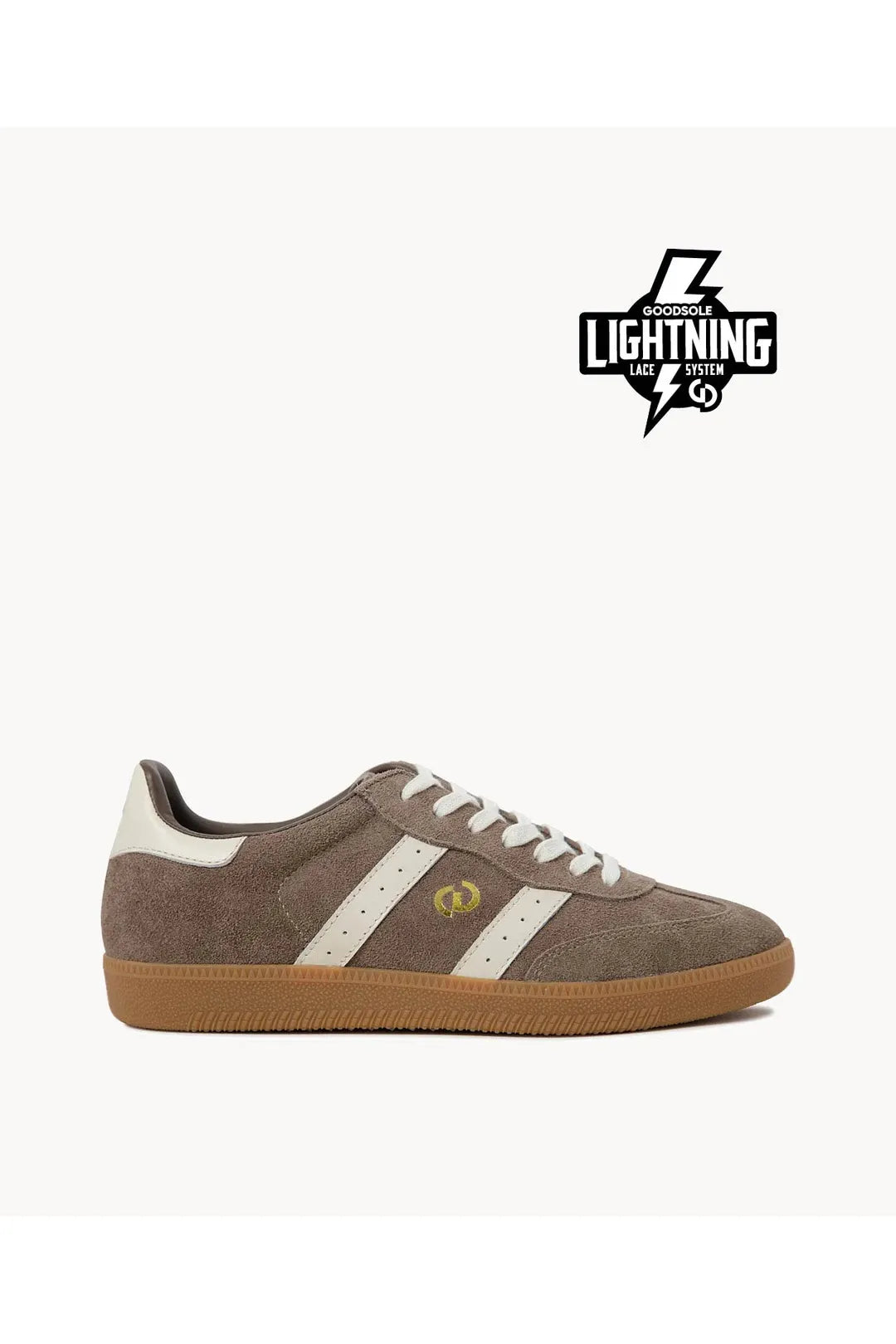 2001 parallel sneaker, walnut brown/Ivory