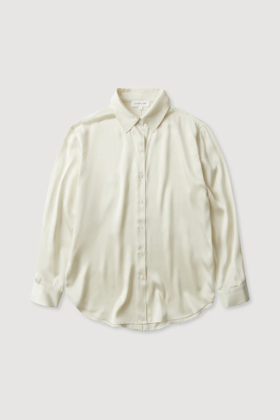 Pippa silk shirt, cream