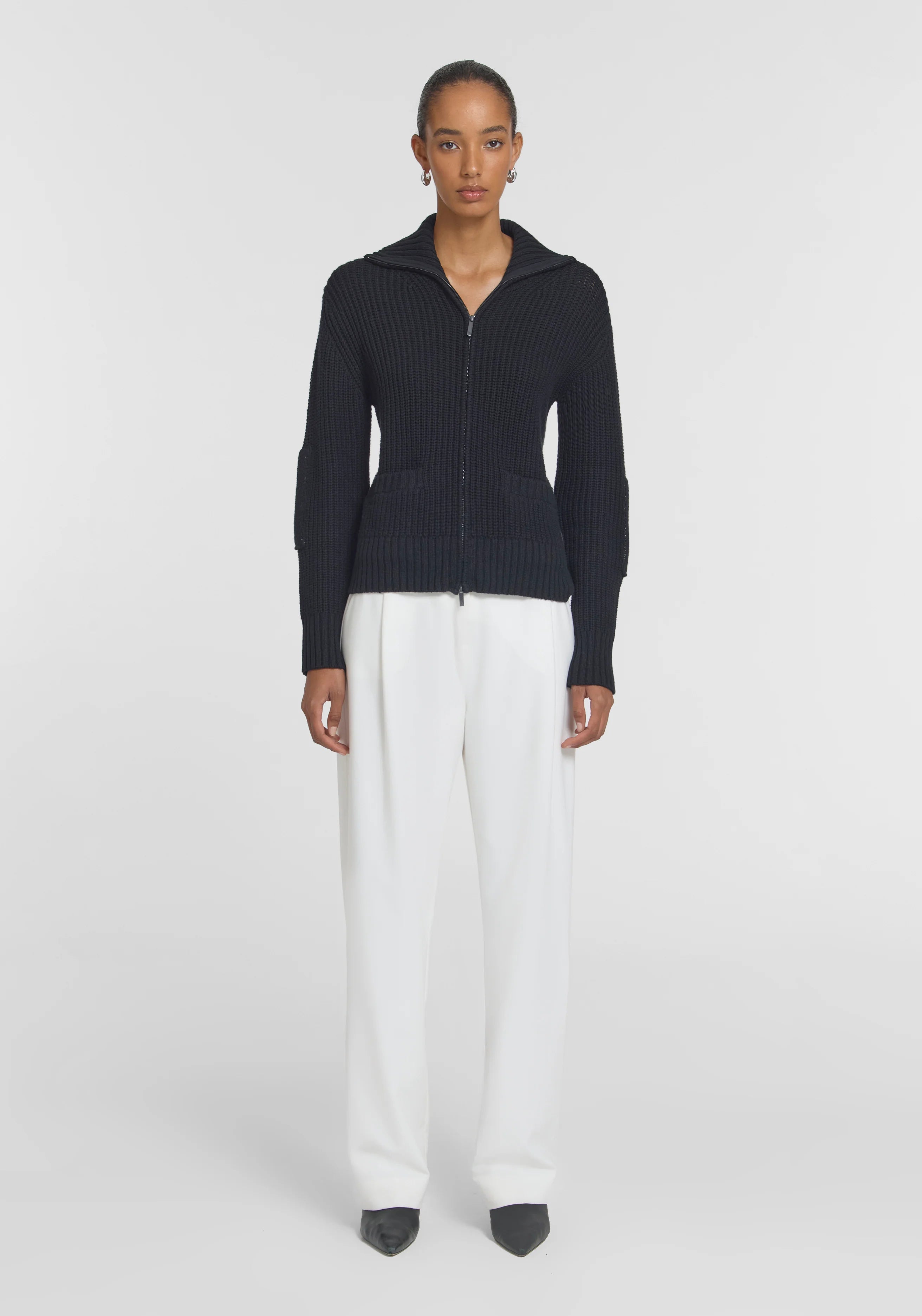 Babylon cardigan, black